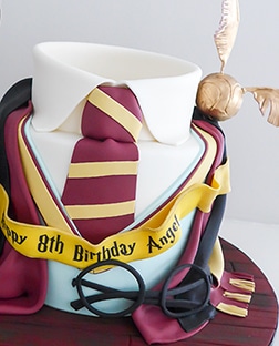 Harry Potter Uniform Cake